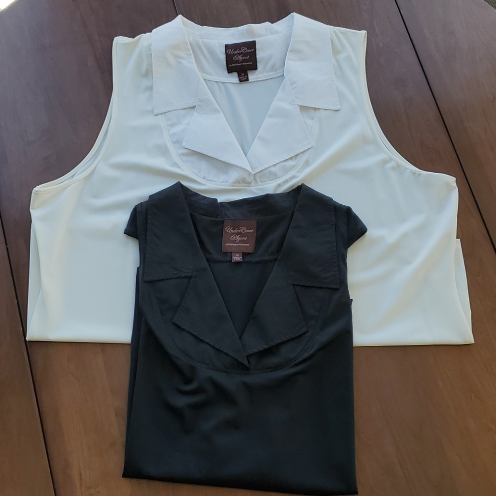 Kathleen Kirkwood Distrac-Ease Notch Collar Tops